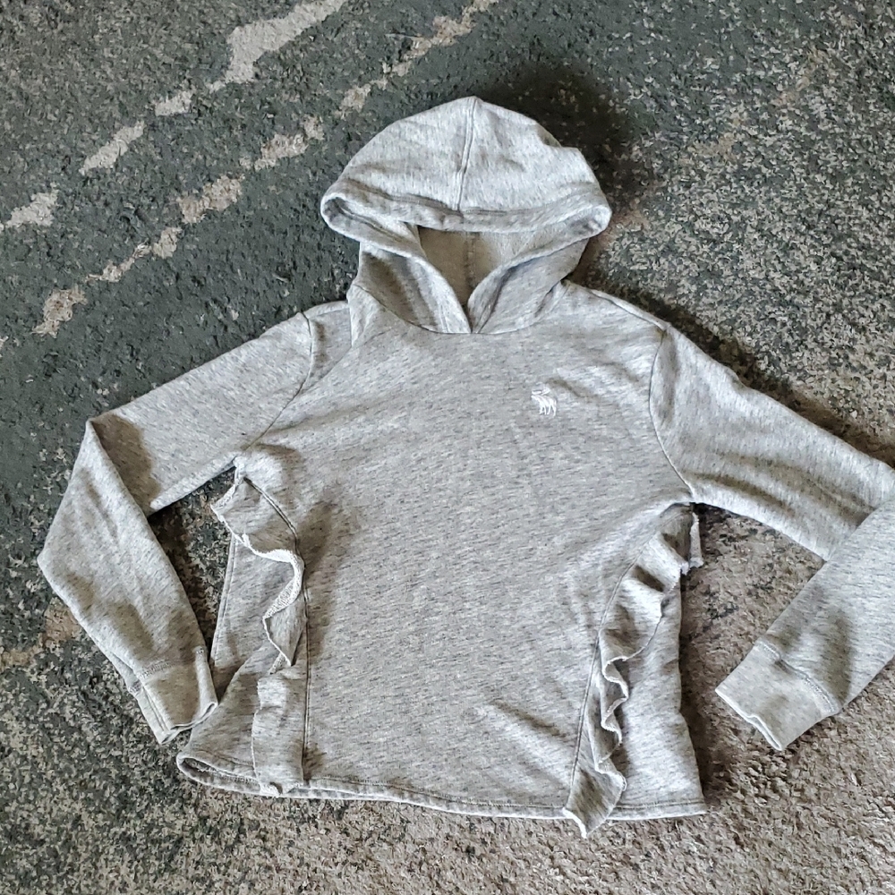 Abercrombie Kids Light Gray Hoodie